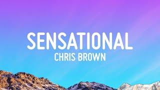 Chris Brown - Sensational (Lyrics) ft. Davido & Lojay