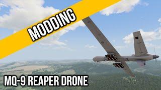 3CB ArmA 3: MQ-9 Reaper Drone