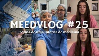 NÃO É O FIM DO MUNDO NÃO ESTAR FELIZ COM A MEDICINA | MEEDVLOG #25 - ROTINA DE UMA INTERNA MEDICINA