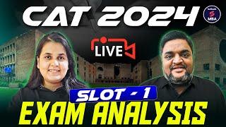 CAT 2024 Complete Paper Analysis | CAT 2024 Slot 1 Analysis | CAT Slot 1 Analysis 2024