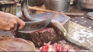 AMAZING BIG BAAM FISH CUTTING SKILL.. | Fish Market