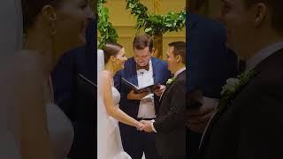 Groom Tears up at Personal Love Note