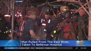 Divers Rescue Man From East River