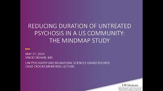 Reducing Duration of Untreated Psychosis (DUP) in a US Community: the Mindmap Study