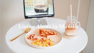 Living Alone Vlog | New dining table, Making healthy brunch, Shopee haul