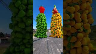Fruits coliding special effects c4d works  #viralshorts #shorts #vfx #shortsfeed #shortsyoutube