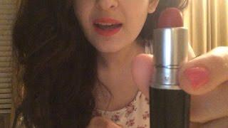 ASMR Kissing Lips, Lipstick, Hand Massage