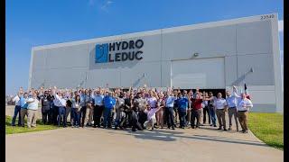 Hydro Leduc - Grand opening of Hydro Leduc North America