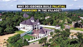 Anambra Village Empty Palatial Mansions That No One Lives In