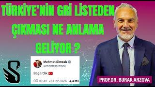 Gri Listeden Çıkmak Ne Anlama Geliyor ? | Prof.Dr. Burak ARZOVA