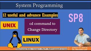 cd command to Change Directory in Linux, 12 useful and advance Examples,  Shell Commands - SP 8