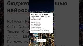 Лучшие нейросети для бизнеса   #нейросети #искусственныйинтеллект #нейросеть #ии #бизнес