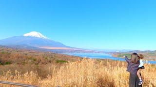 山中湖パノラマ台（日本山梨1）[Yamanakako panorama stand]the five best places to see Mount Fuji(Yamanashi1, Japan)