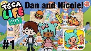 Toca life city | Dan and Nicole! #1