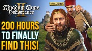 200 Hours Just To Find You Can Do This in Kingdom Come Deliverance 2!