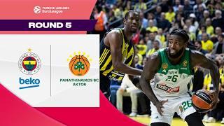 THRILLING Climax Had Fans Going Wild | Fenerbahce - Panathinaikos | BASKETBALL HIGHLIGHTS R5 2024-25