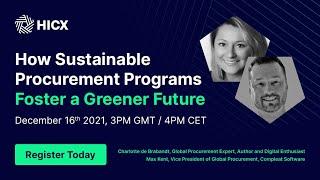 How Sustainable Procurement Programs Foster a Greener Future