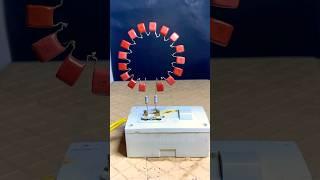 ceramic capacitor vs 220v electricity ️crazy experiment #electrical #experiment #ideas #science