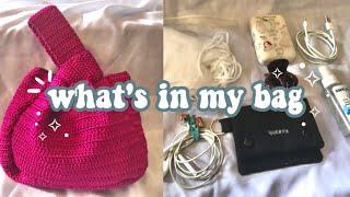 what's in my bag?  ༘๑༄ ‧₊˚ // 2022 (indonesia) // velinessa