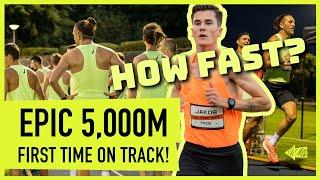 PINCH ME! Racing 5000m with Elite Nike Athletes. Featuring Jakob Ingebrigtsen pacing a 5k!