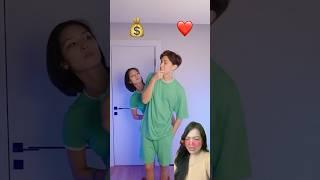 PILIH CINTA ATAU UANG?‼️ #dance #funny #challenge #food #gummy #couple #pickacard #greenscreen