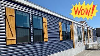 ONE of the NICEST single wide mobile's on the market! Prefab House Tour