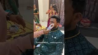 Groom makeup Tutorial #makeup #trending #youtubeshorts #shorts #viral #explorepage #groom#tutorial