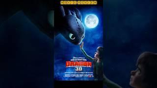 How to train your dragon 2010 Movie Review | best animation movie | All about anime #shorts