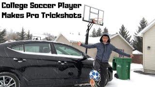 D3 Soccer Player Makes Pro Trickshots