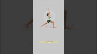 Virabhadrasana 1 (Warrior 1 Pose) BENEFITS #yoga #gym #yogalife