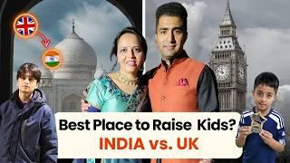 Return to India AFTER 18 YEARS in UK with a Middle School Kid : IT & Entrepreneur NRI Family