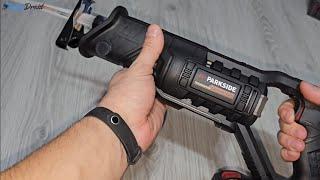 Parkside Performance Cordless Saber Saw 20V PSSAP 20-Li D5 – Lidl – Unboxing 