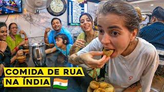 PROVANDO COMIDAS DE RUA NA ÍNDIA