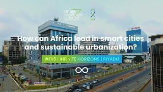 How can Africa lead in smart cities and sustainable urbanization?