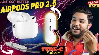 Airpods Pro 2.5 Carbon Copy UnboxingTYPE C PORTMagSafe/Buzzer/Volume SliderApple Verified️IOS 17