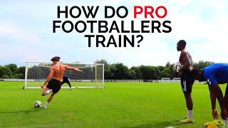 CRAZY PRO FOOTBALLER LINK UP SESSION 