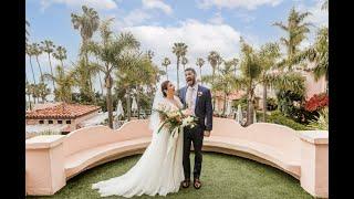 La Valencia Hotel Wedding Video in La Jolla San Diego CA