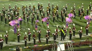 Ankeny Marching Hawks halftime performance