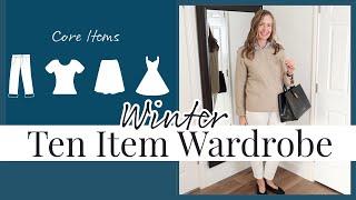 *NEW* Ten Item Wardrobe Winter 2023-24 | Capsule Wardrobe Refresh | Elegant Feminine Style