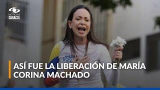 Confirman que María Corina Machado está libre tras asedio a su caravana en Venezuela: EN VIVO