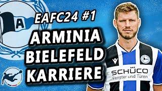 Wir starten mit Arminia Bielefeld in der 3. LIGA/ Lets Play EA FC 24 Karrieremodus #1