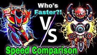 Surge Vs Killshot ‼️|| Mech Arena Robot Showdown ||Speed Comparison