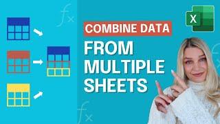 Combine Data From Multiple Excel Sheets into Dynamic Table (in 2 simple steps)