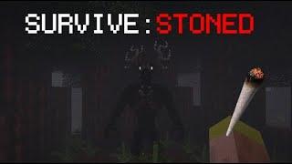 Trying To Beat Horror Minecraft While Stoned