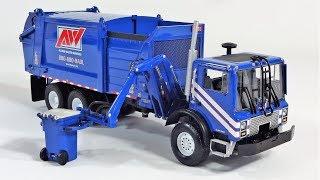 Mack MR Side Loader Garbage Truck AW 1/34 Scale Diecast Model by First Gear