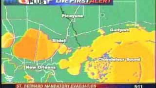 Hurricane Gustav local coverage 8/30/08: Clip 1