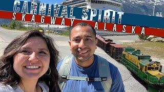 SKAGWAY | CARNIVAL SPIRIT ALASKA CRUISE | White Pass Railroad Summit & Train Tour