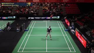 Match point - Danylo Bosniuk vs Karan Rajan Rajarajan - MS, SF - Dutch Open 2023