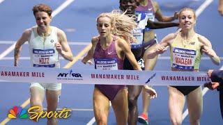 Georgia Bell posts personal best to win women's Wanamaker Mile at 117th Millrose Games | NBC Sports