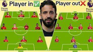 Rashford & Zirkzee "OUT" ~ MAN UNITED Potential Line up Player in vs Player out under Ruben Amorim